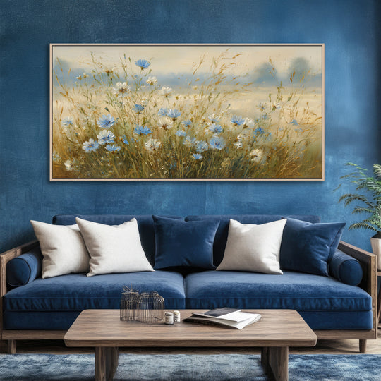 Soft Wildflower Canvas Print
