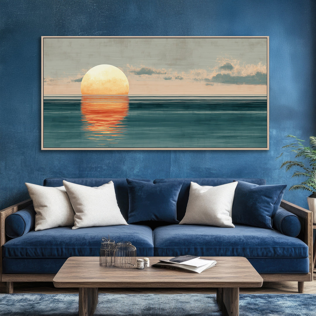 Ocean Sunset Canvas Print