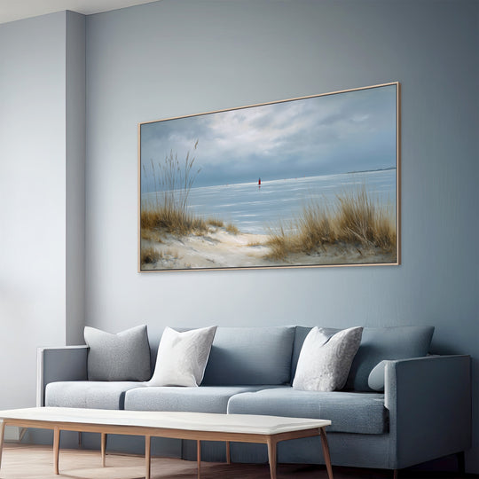 Large Coastal Lighthouse Canvas Print