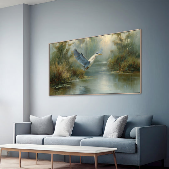 Great Blue Heron Canvas Print