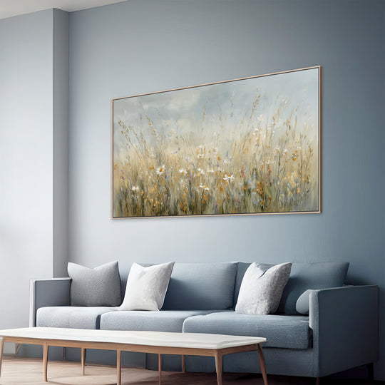 Wildflower canvas print