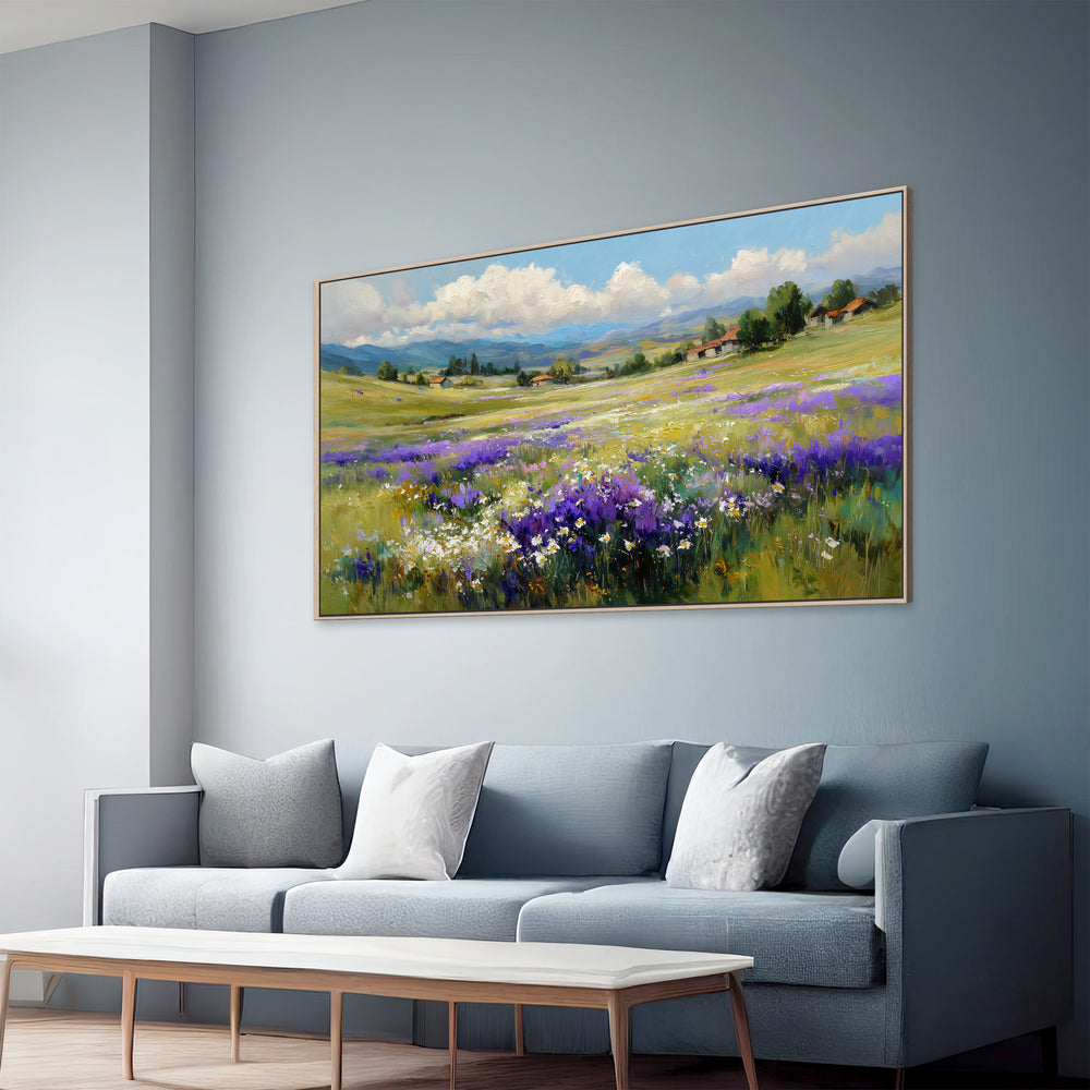 Lavender Meadow Canvas Print