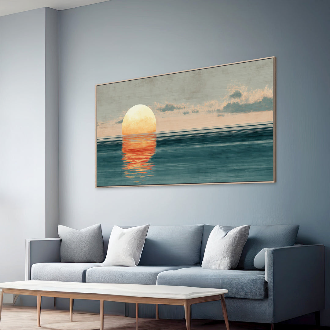 Ocean Sunset Canvas Print