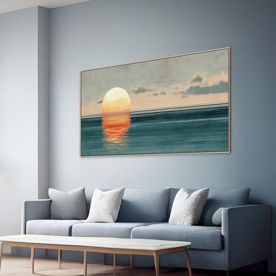 Ocean Sunset Canvas Print