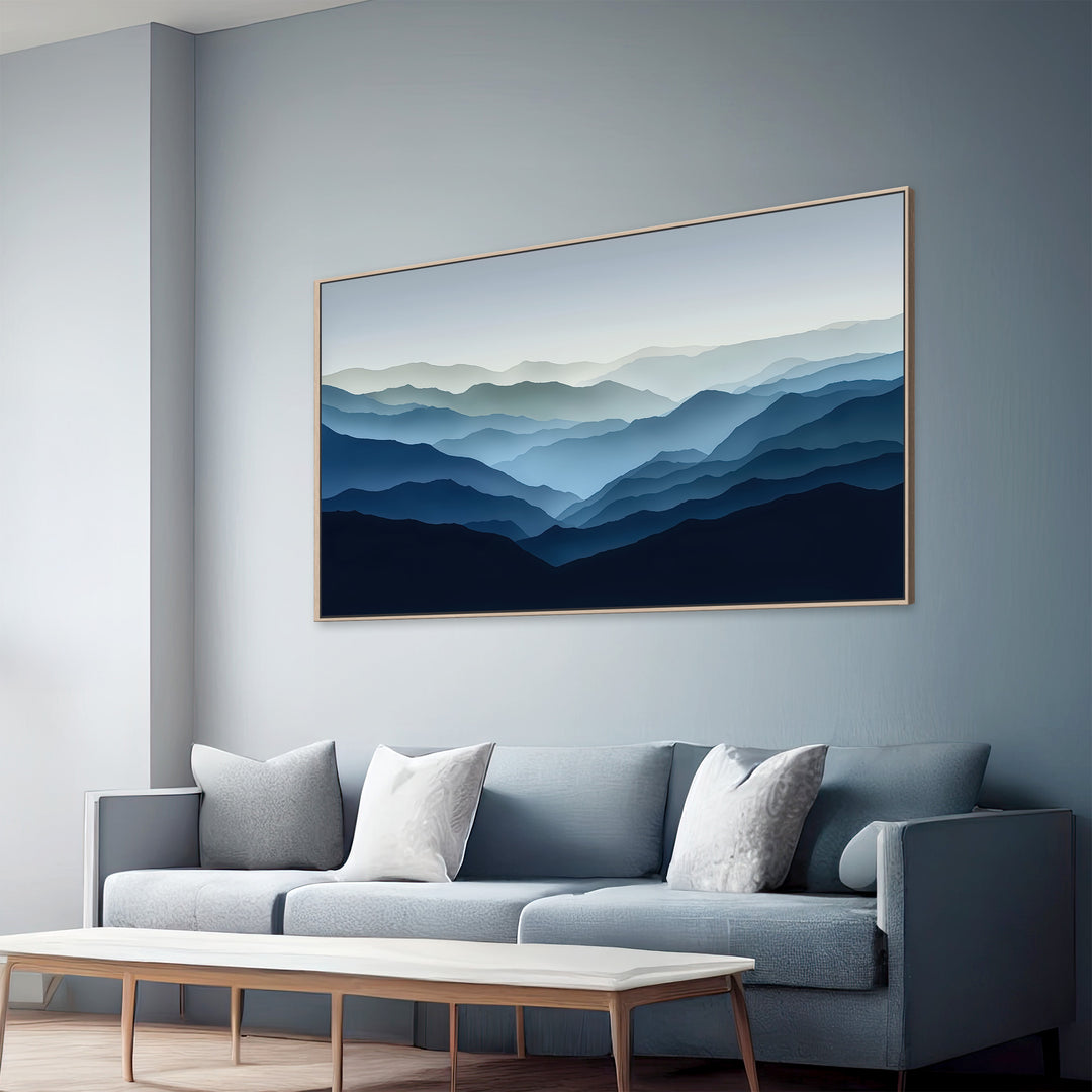 Blue Mountain Canvas Print