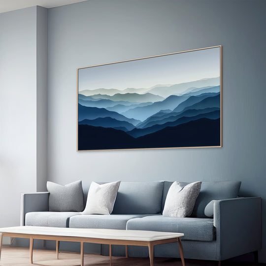 Blue Mountain Canvas Print