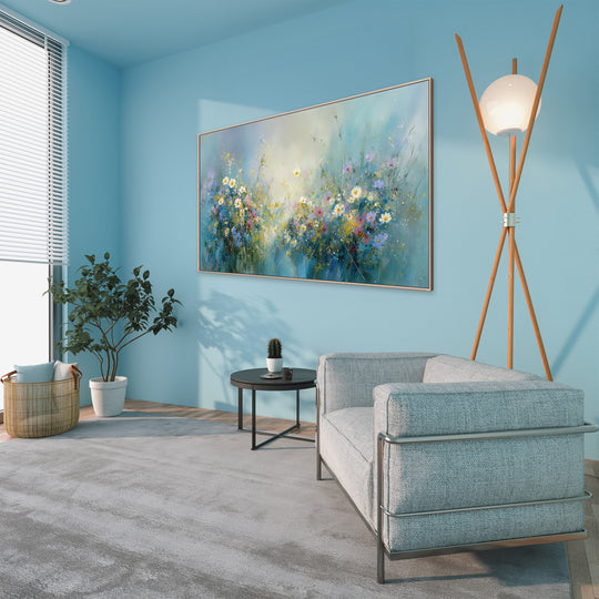 Soft Floral Landscape