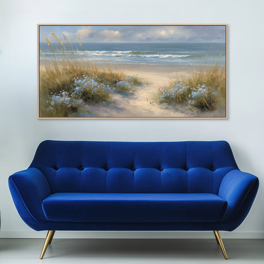 Coastal Beach Dune Canvas Print