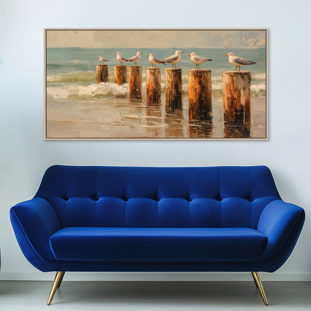 Seagull canvas print