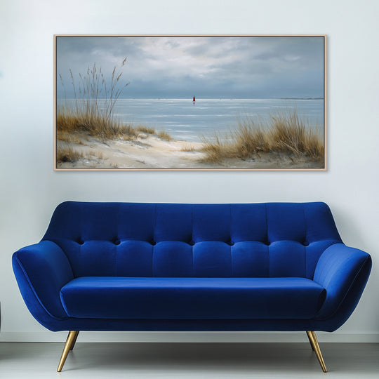 Large Coastal Lighthouse Canvas Print