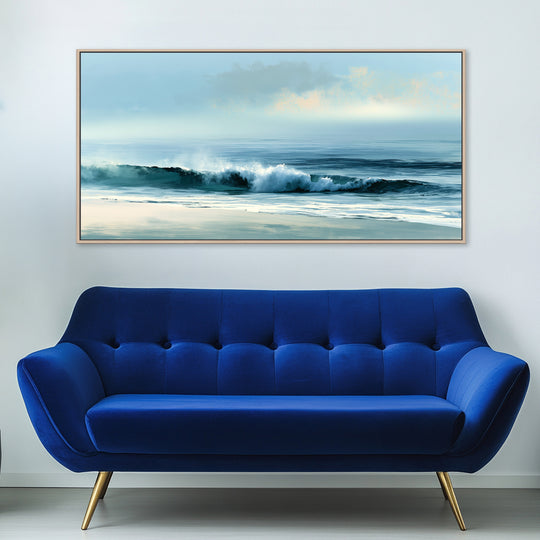 Large Ocean Wave Canvas Print