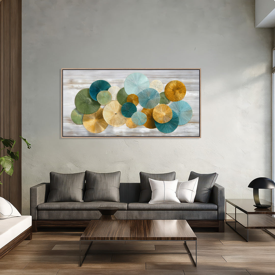 Abstract Circles Canvas Print