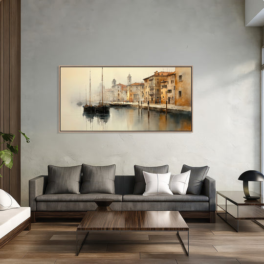 Venice Canal Canvas Print