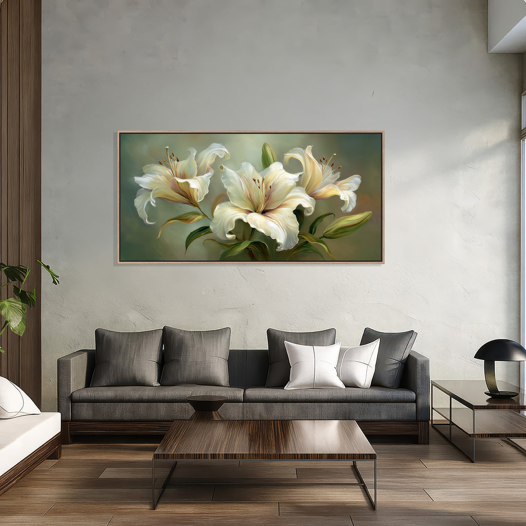 White Lily Canvas Print
