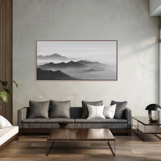 Misty Mountain Canvas Print