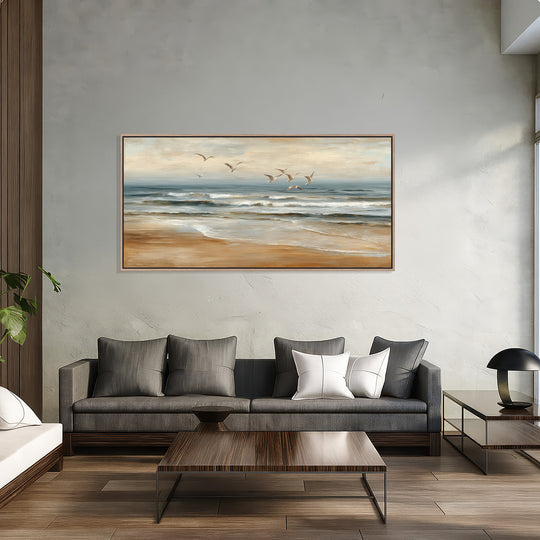 Coastal Seascape Canvas Print