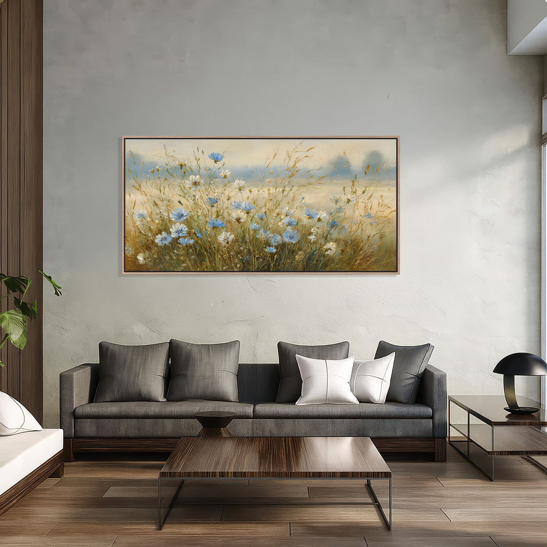 Soft Wildflower Canvas Print