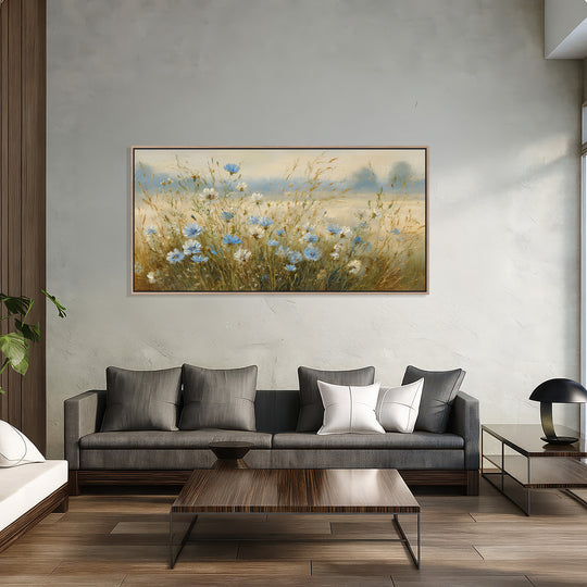Soft Wildflower Canvas Print