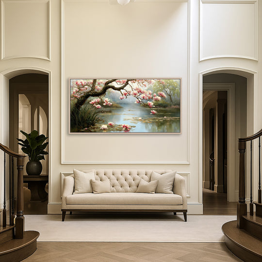 Large Magnolia Canvas Print