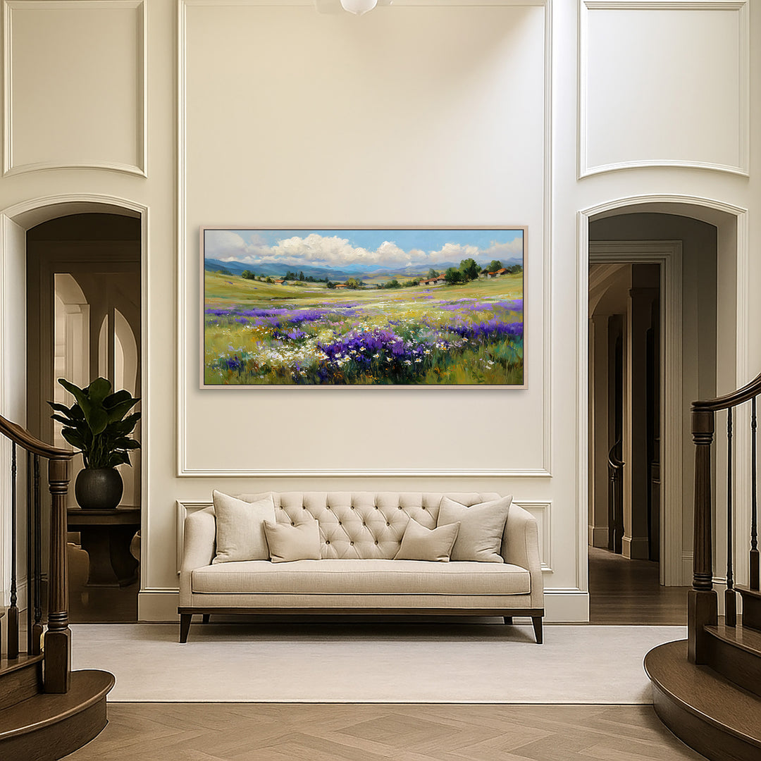 Lavender Meadow Canvas Print