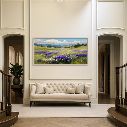Lavender Meadow Canvas Print