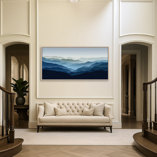 Blue Mountain Canvas Print