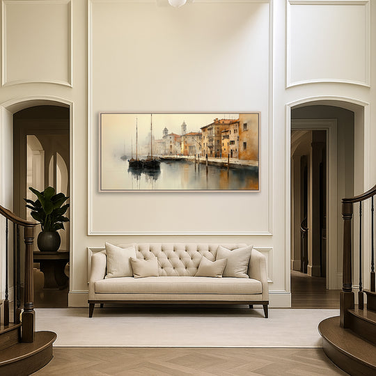 Venice Canal Canvas Print