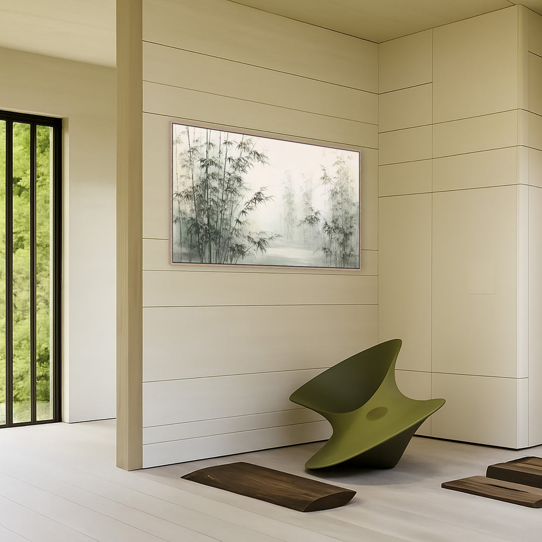 Bamboo Forest Canvas Print