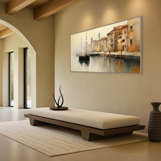 Venice Canal Canvas Print