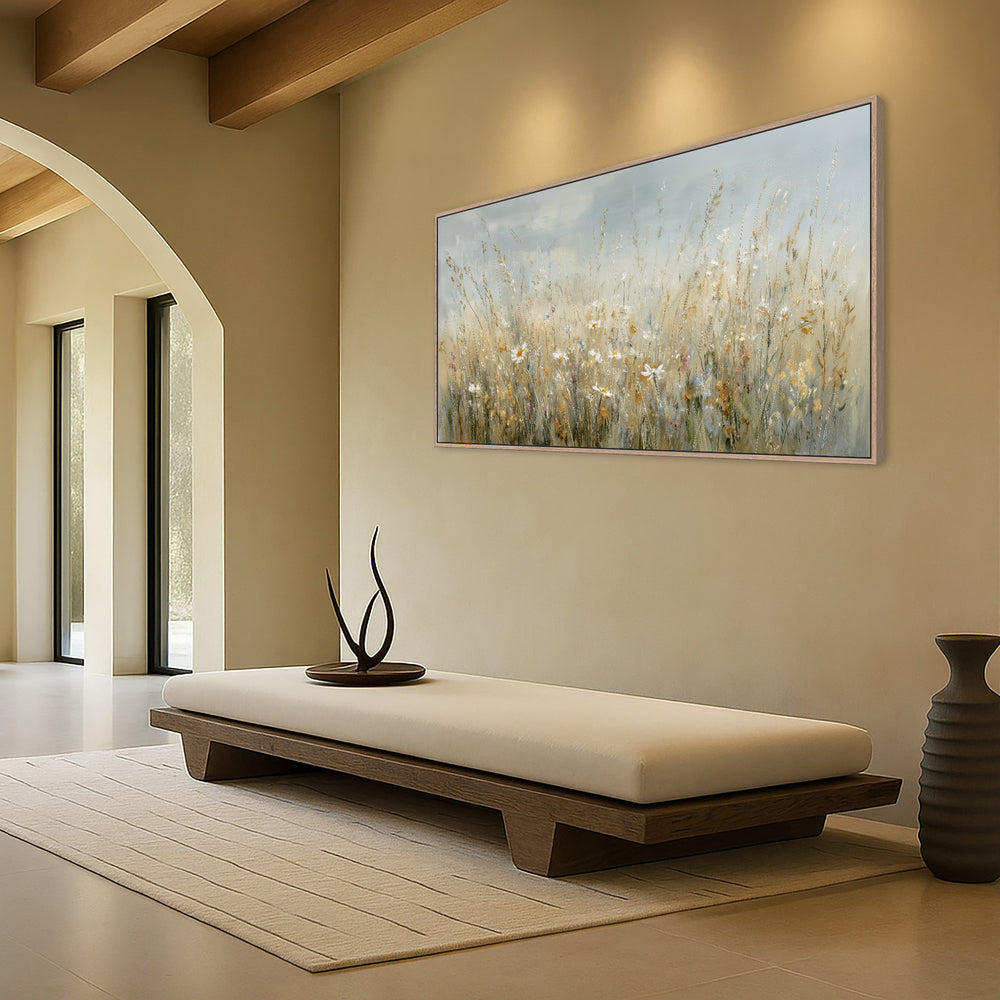 Wildflower canvas print