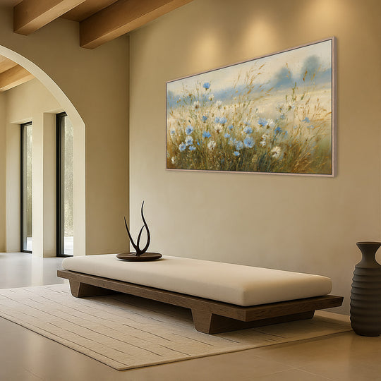 Soft Wildflower Canvas Print