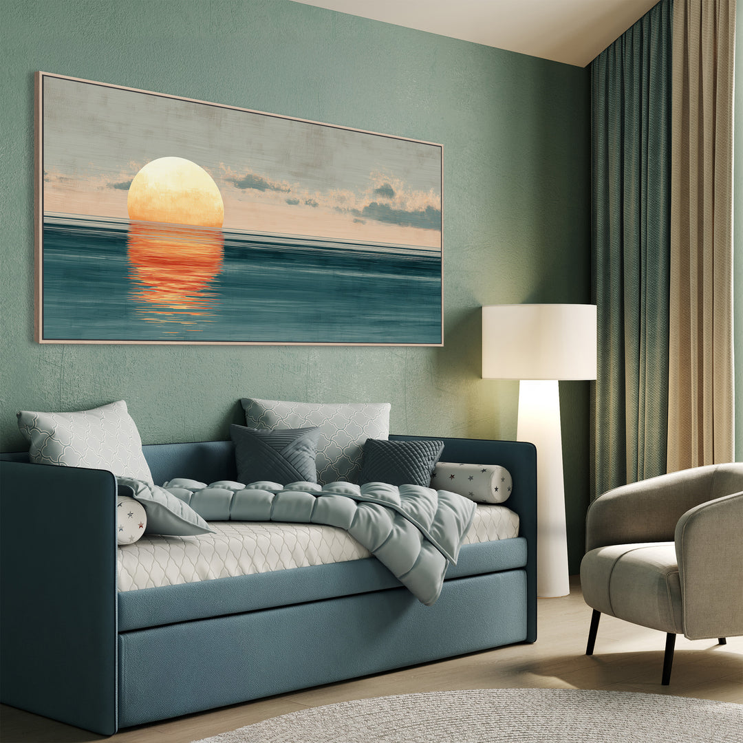 Ocean Sunset Canvas Print