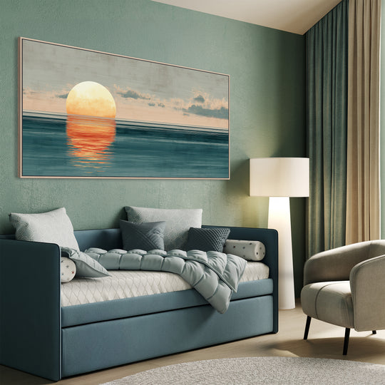 Ocean Sunset Canvas Print
