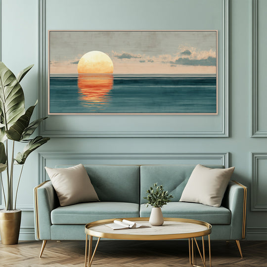 Ocean Sunset Canvas Print