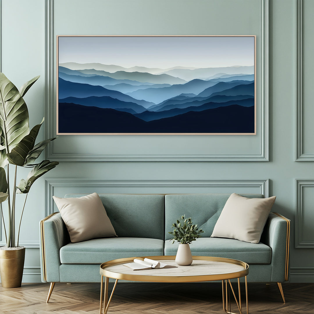 Blue Mountain Canvas Print