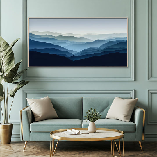 Blue Mountain Canvas Print