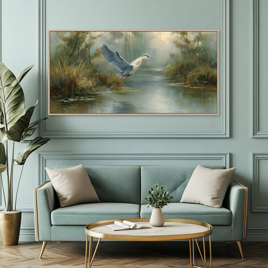 Great Blue Heron Canvas Print