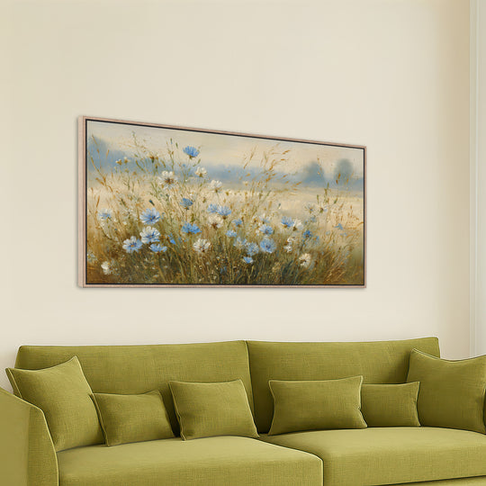 Soft Wildflower Canvas Print