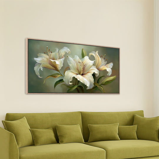 White Lily Canvas Print