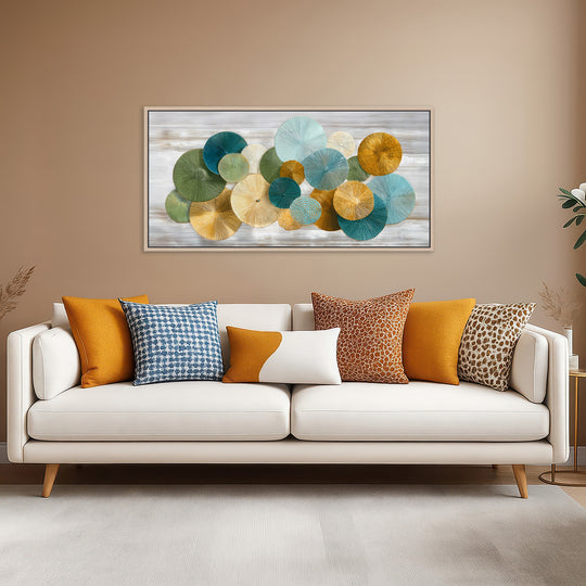 Abstract Circles Canvas Print