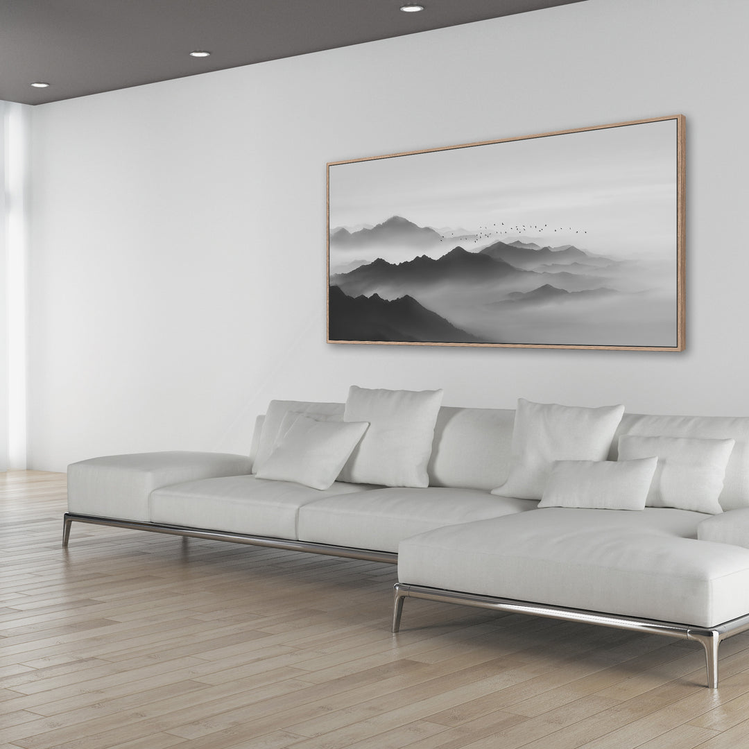 Misty Mountain Canvas Print