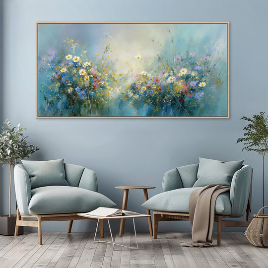 Soft Floral Landscape