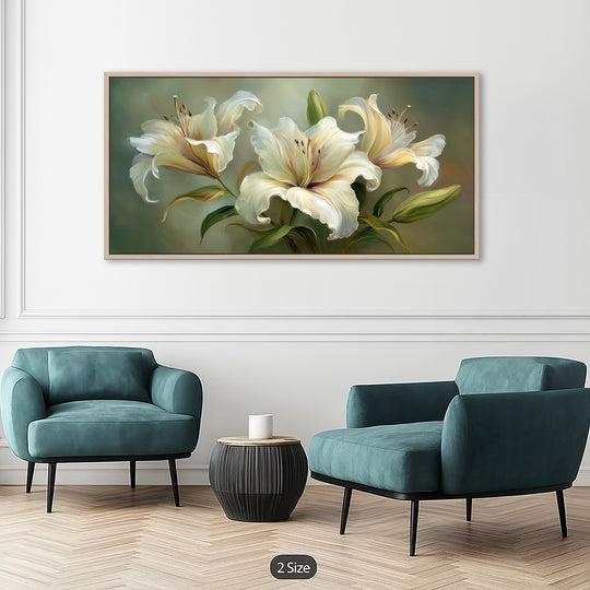 White Lily Canvas Print