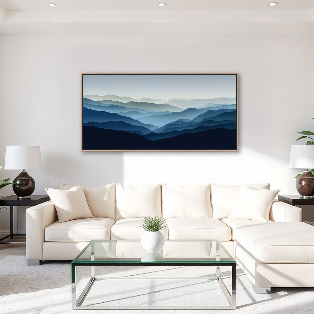 Blue Mountain Canvas Print