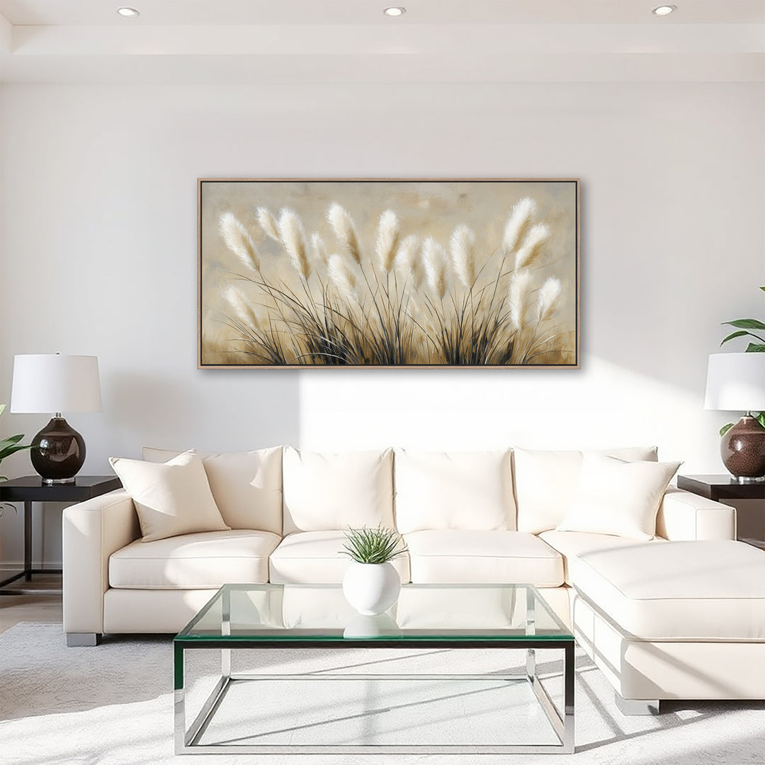 Pampas Grass Canvas Print
