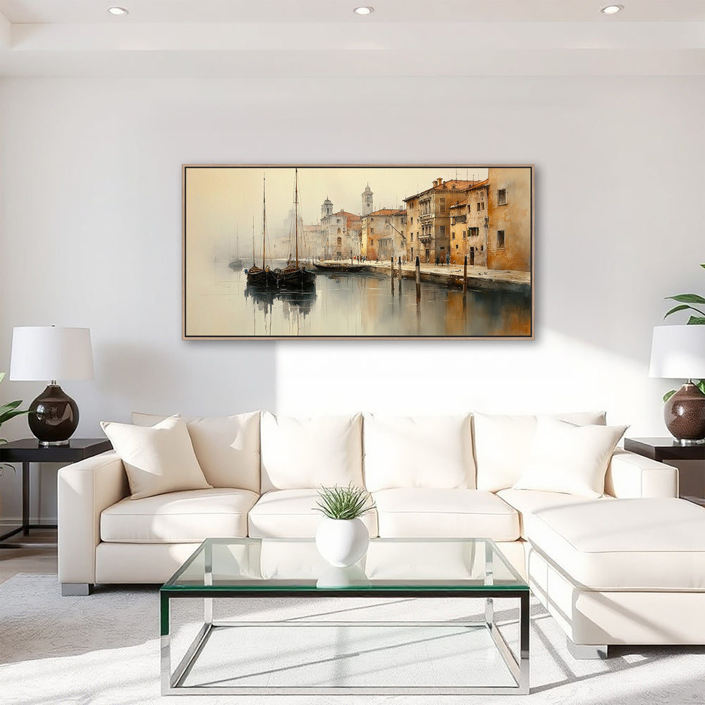 Venice Canal Canvas Print