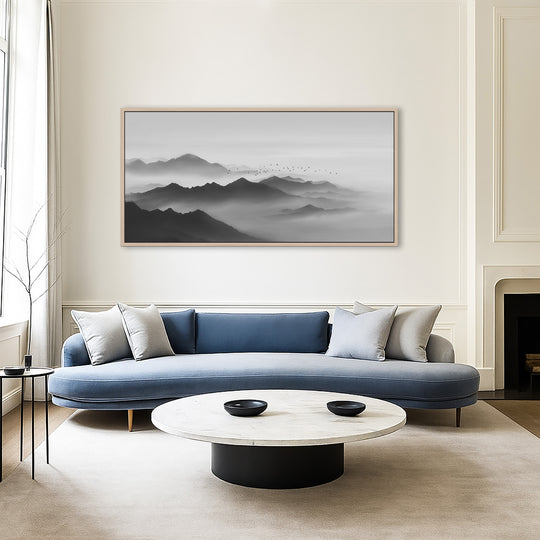 Misty Mountain Canvas Print