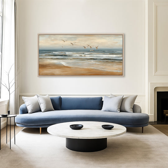 Coastal Seascape Canvas Print