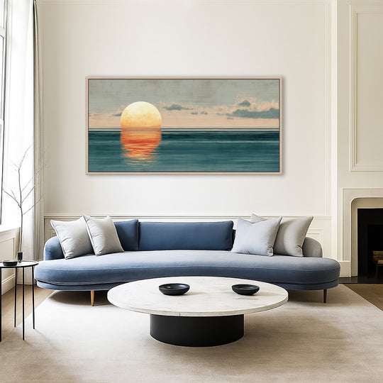 Ocean Sunset Canvas Print