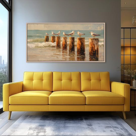 Seagull canvas print